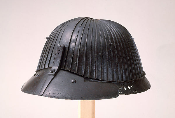 Helmet  dated 1472,  Poster Print Wall Art