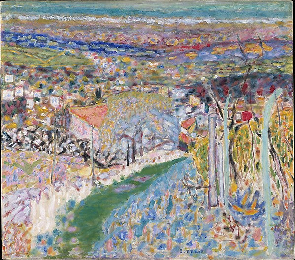 Pierre Bonnard:Landscape in the South c1943-16x12"(A3) Poster