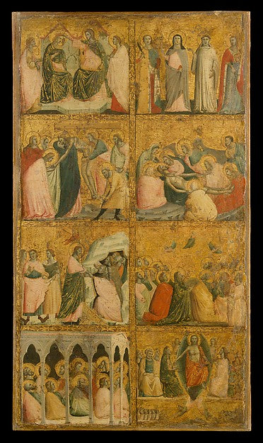 Giovanni Baronzio:Scenes from the Life of Christ mid-1340s-16x12"(A3) Poster