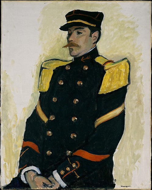Albert Marquet:Sergeant of the Colonial Regiment 1906–7-16x12"(A3) Poster
