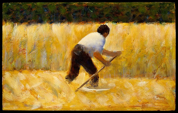 Georges Seurat:The Mower 1881–82-16x12"(A3) Poster