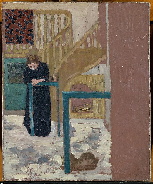 Édouard Vuillard:Mme Vuillard in a Set Designer's Studio 189-16x12"(A3) Poster