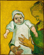 Vincent van Gogh:Madame Roulin and Her Baby 1888-16x12"(A3) Poster
