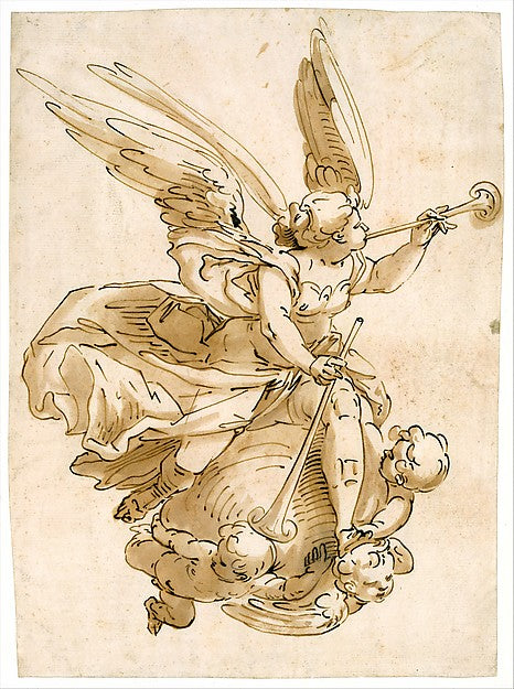 Luca Cambiaso:Fame mid- to late 16th century-16x12"(A3) Poster