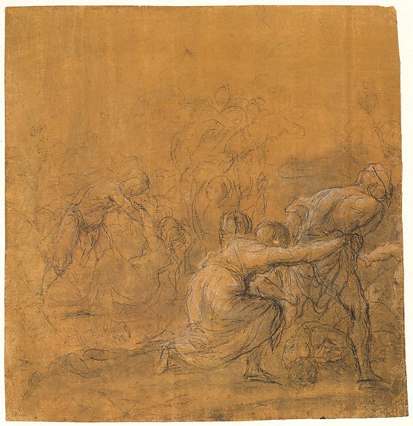 The Veneto:The Massacre of the Innocents 17th century-16x12"(A3) Poster