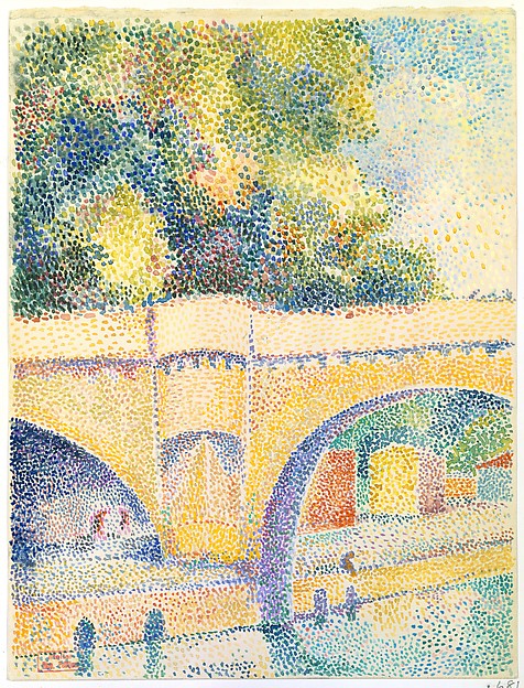 Hippolyte Petitjean:Le Pont Neuf c1912–14-16x12"(A3) Poster
