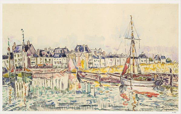 Paul Signac:Le Croisic 1928-16x12"(A3) Poster