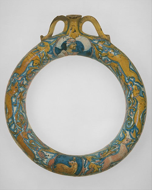 :Ring flask c1530–40-16x12"(A3) Poster