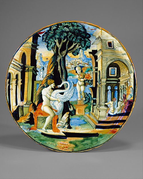 perhaps workshop of Guido Durantino:Plate c1530–40-16x12"(A3) Poster