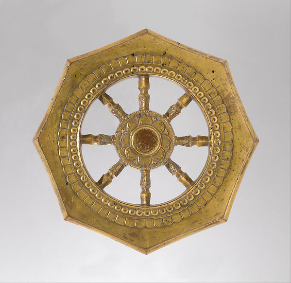 ,Wheel of the Buddhist Law late 13th cent,16x12"(A3) Poster