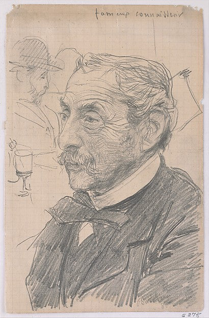 Giovanni Boldini:Famous Connoisseur 1883-16x12"(A3) Poster
