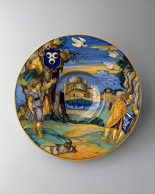 Francesco Xanto Avelli da Rovigo:Plate 1530-16x12"(A3) Poster