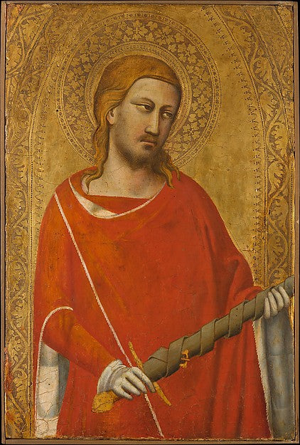 Taddeo Gaddi:Saint Julian 1340s-16x12"(A3) Poster