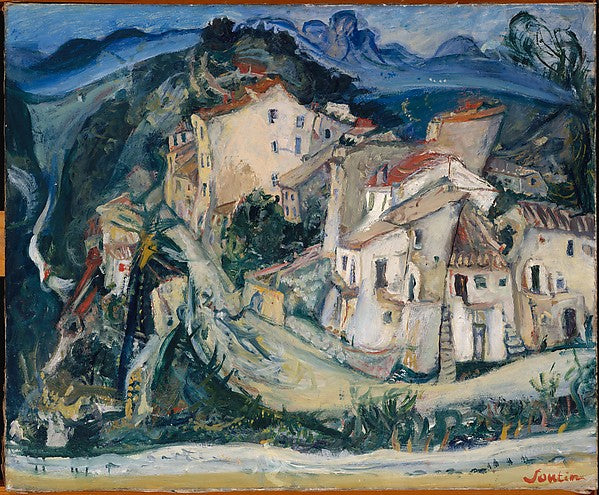 Chaim Soutine , Smilovitchi 1893–1943 Paris):View of Cagnes -16x12