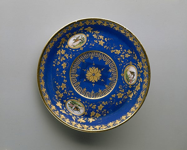 Saucer c1876 Union Porcelain Works,  Poster Print