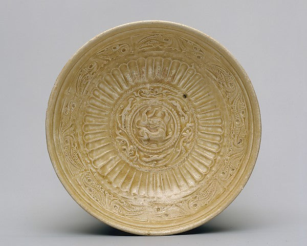 Dish,Classic Ming China Image,  Poster Print Wall Art