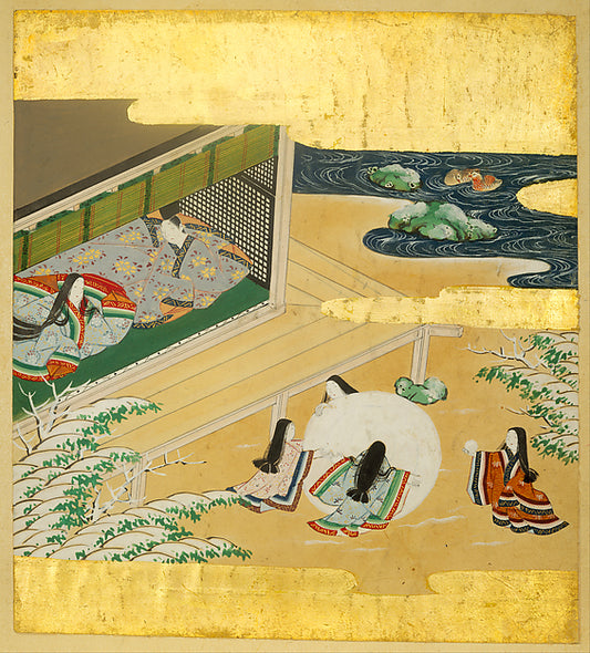 ,The Tale of Genji 17th cent,Japan ukiyo-e Period Image,16x12"(A3) Poster