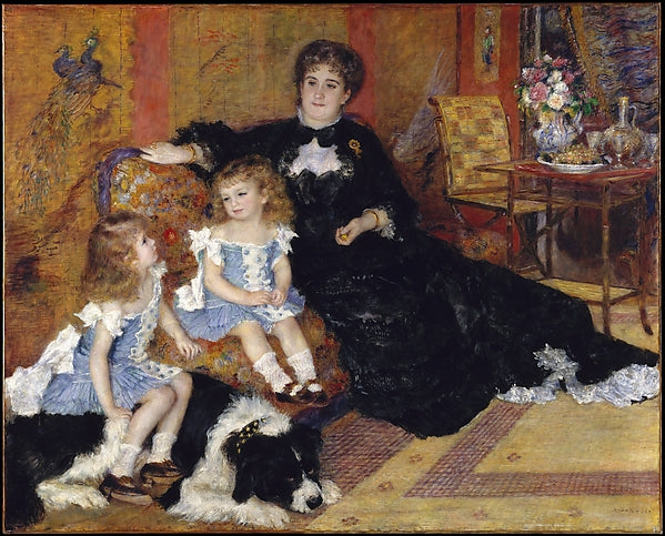 Auguste Renoir:Madame Georges Charpentier and Her Children G-16x12
