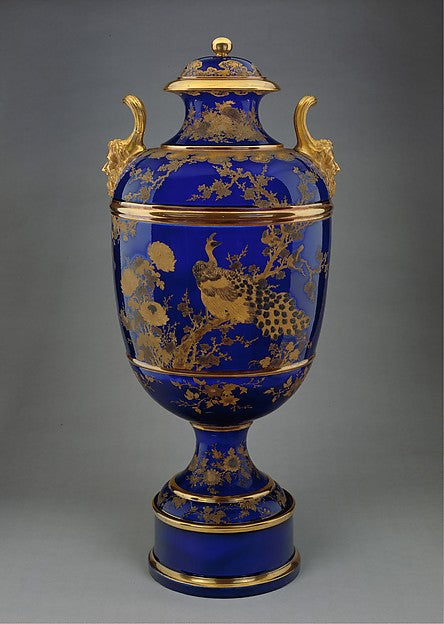 Covered Vase on Plinth 1892 Burroughs & Mountford,  Poster Print Wall Art