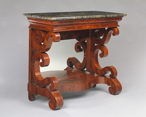 Pier Table 1829–35 Joseph Meeks & Sons,  Poster Print Wall Art