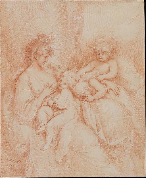Maternity 1784-Benjamin West,  Poster Print