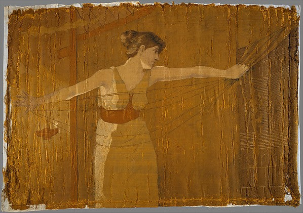 Penelope Unraveling Her Work at Night 1886 Dora Wheeler, Assoc,  Poster Print Wall Art