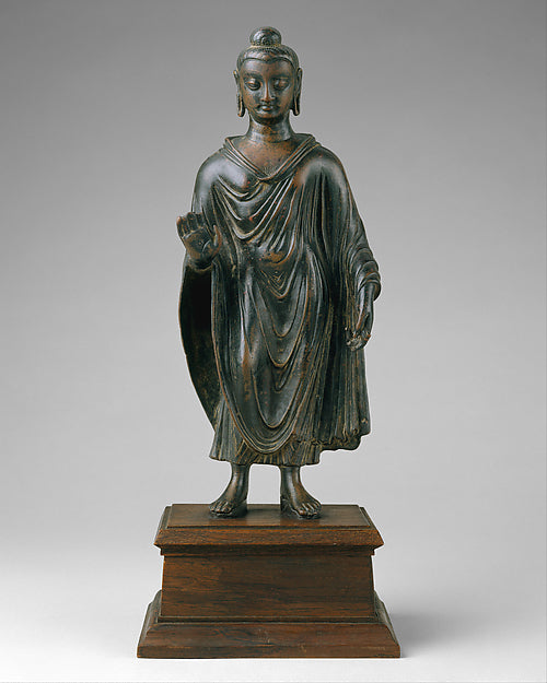Standing Buddha late 6th cent,16x12