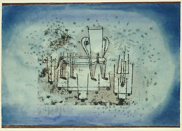 Paul Klee , Münchenbuchsee 1879–1940 Muralto-Locarno) - The Ch, Poster Print Wall Art
