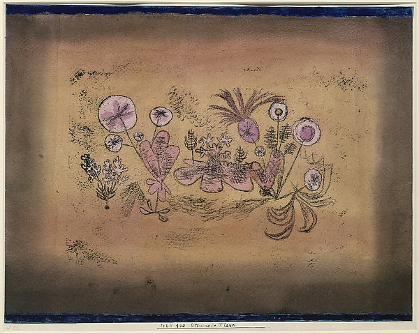 Paul Klee , Münchenbuchsee 1879–1940 Muralto-Locarno):Medici-16x12