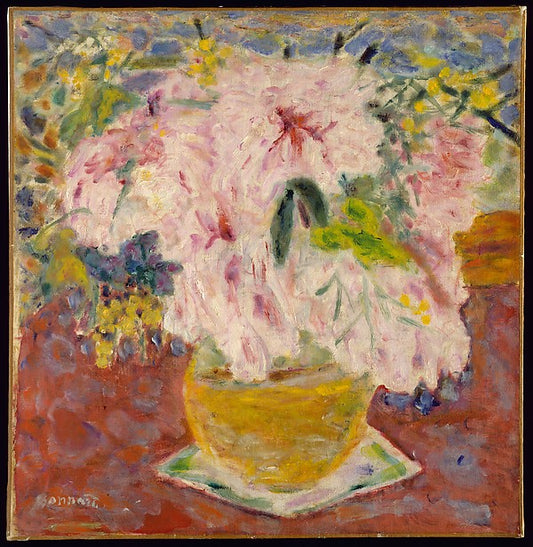 Pierre Bonnard:Pink Bouquet c1930-16x12"(A3) Poster