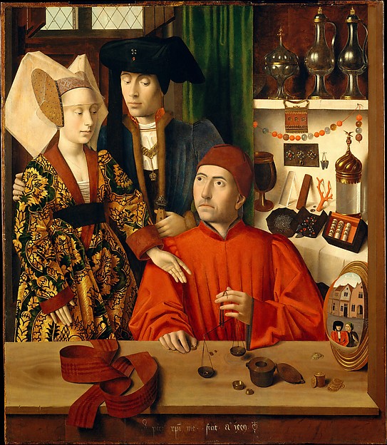 Petrus Christus , active by 1444–died 1475/76 Bruges):A Gold-16x12"(A3) Poster
