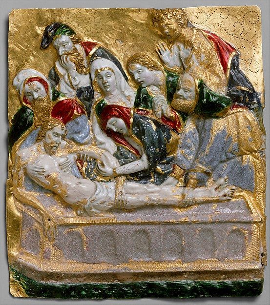 :The Entombment of Christ c1390–1405-16x12"(A3) Poster
