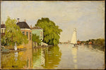 Claude Monet:Houses on the Achterzaan 1871-16x12"(A3) Poster