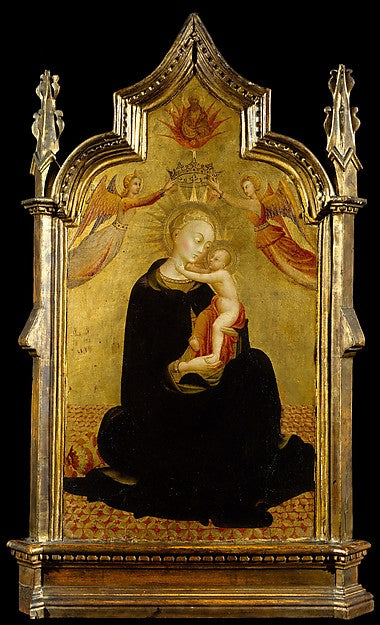 Sassetta:Madonna and Child with Angels c1445–50-16x12"(A3) Poster