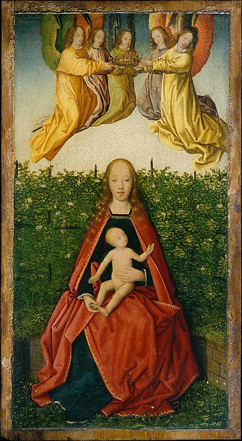 Jan Provost c1465–1529 Bruges):Virgin and Child c1495–1500-16x12"(A3) Poster