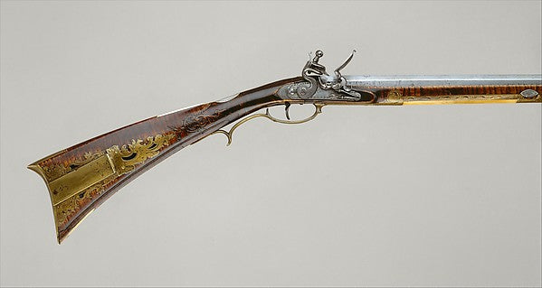 Flintlock Rifle c1810–15,  Poster Print Wall Art