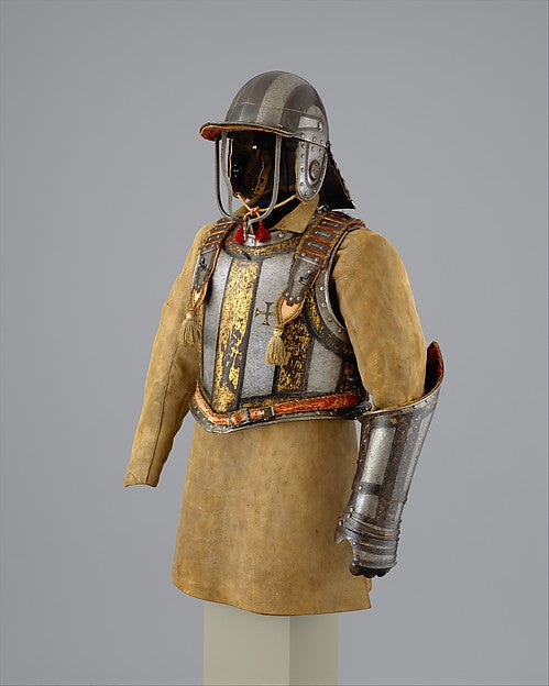 Harquebusier's Armor of Pedro II  King of Portugal  c1683 and, 16X12"(A3) Poster