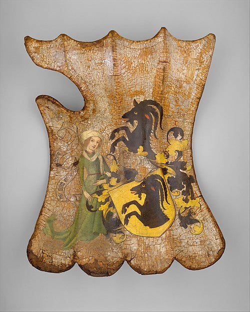 Shield for the Field or Tournament  c1450,  Poster Print Wall Art