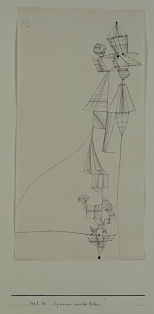 Paul Klee , Münchenbuchsee 1879–1940 Muralto-Locarno) - Statue, Poster Print Wall Art