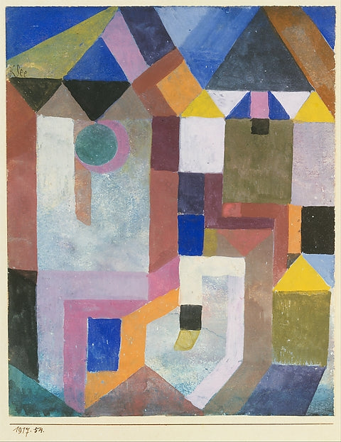 Paul Klee , Münchenbuchsee 1879–1940 Muralto-Locarno) - Colorf, Poster Print Wall Art