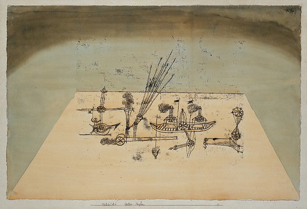 Paul Klee , Münchenbuchsee 1879–1940 Muralto-Locarno) - Yellow, Poster Print Wall Art