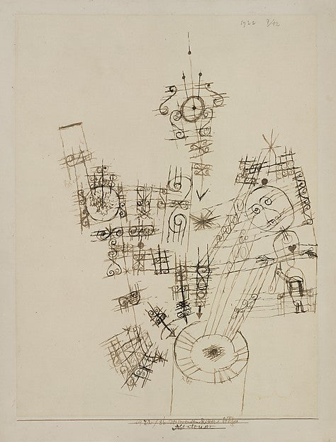 Paul Klee , Münchenbuchsee 1879–1940 Muralto-Locarno):The La-16x12
