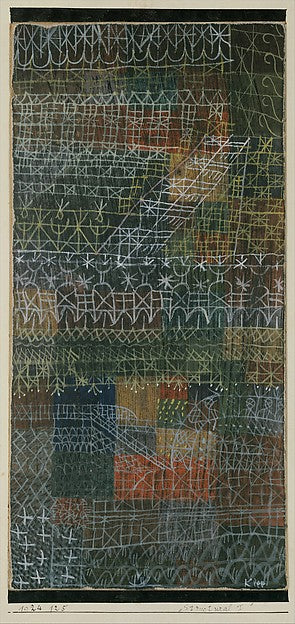 Paul Klee , Münchenbuchsee 1879–1940 Muralto-Locarno):Struct-16x12