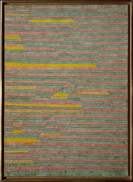 Paul Klee , Münchenbuchsee 1879–1940 Muralto-Locarno) - Monume, Poster Print Wall Art