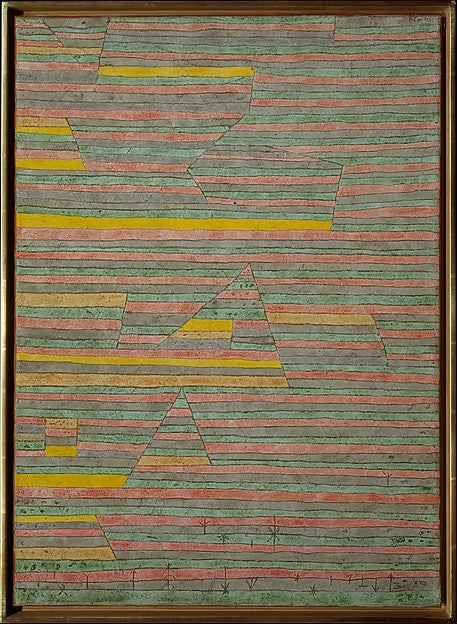 Paul Klee , Münchenbuchsee 1879–1940 Muralto-Locarno):Monume-16x12
