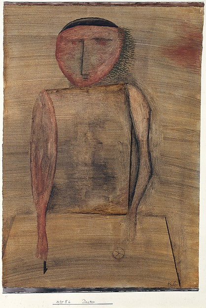 Paul Klee , Münchenbuchsee 1879–1940 Muralto-Locarno):Doctor-16x12