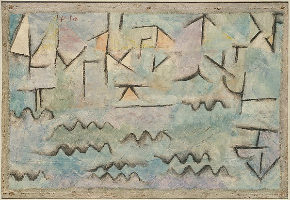 Paul Klee , Münchenbuchsee 1879–1940 Muralto-Locarno) - The Rh, Poster Print Wall Art