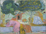 Pierre Bonnard:Morning in the Garden at Vernonnet 1917-16x12"(A3) Poster