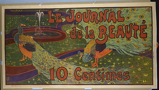 Le Journal de la Beauté 1897-Louis John Rhead, Etruria 1857–19,16x12"(A3) Poster