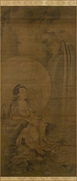 ,White-Robed Kannon 14th cent,16x12"(A3) Poster